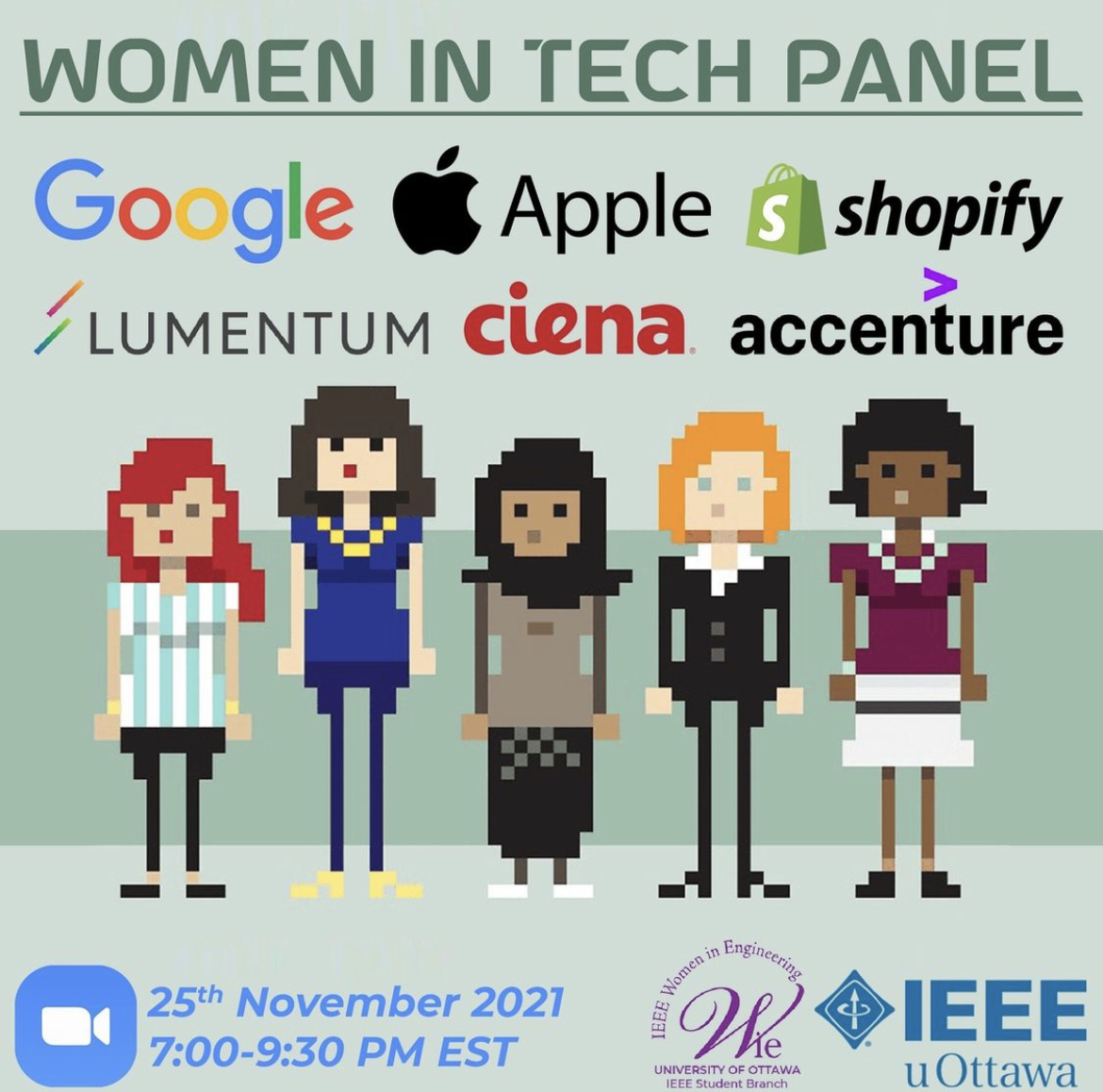 WIE Tech Panel Poster