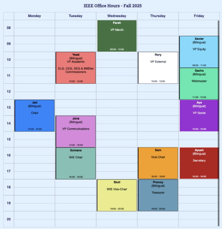 Office Hours Graphic